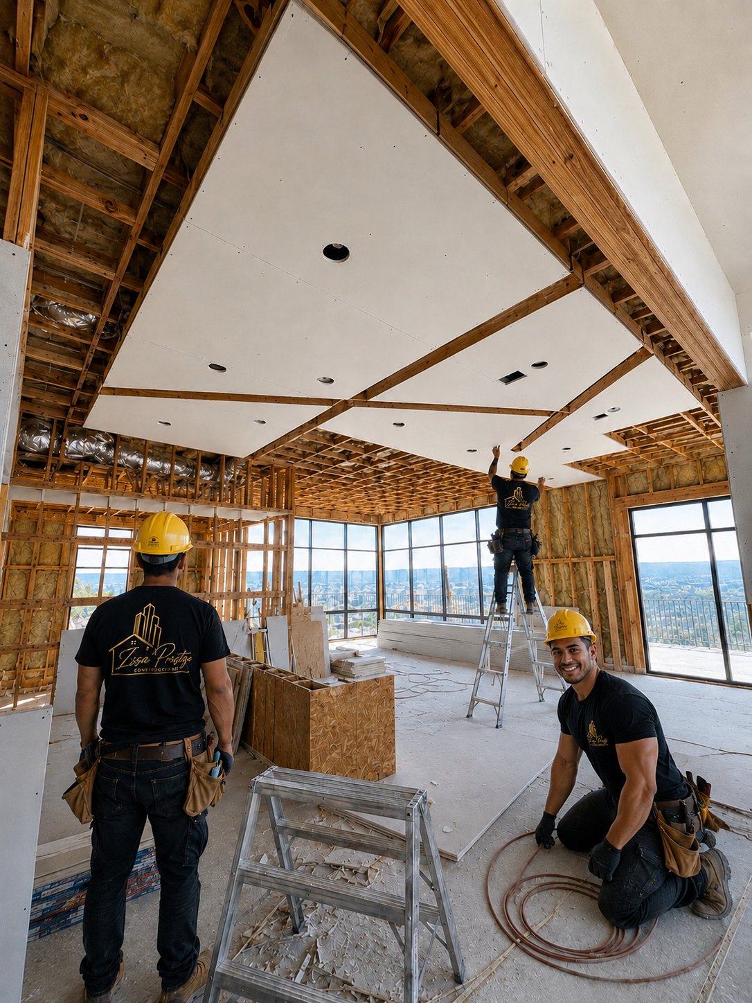 The Issa Prestige Construction team on site in San Antonio